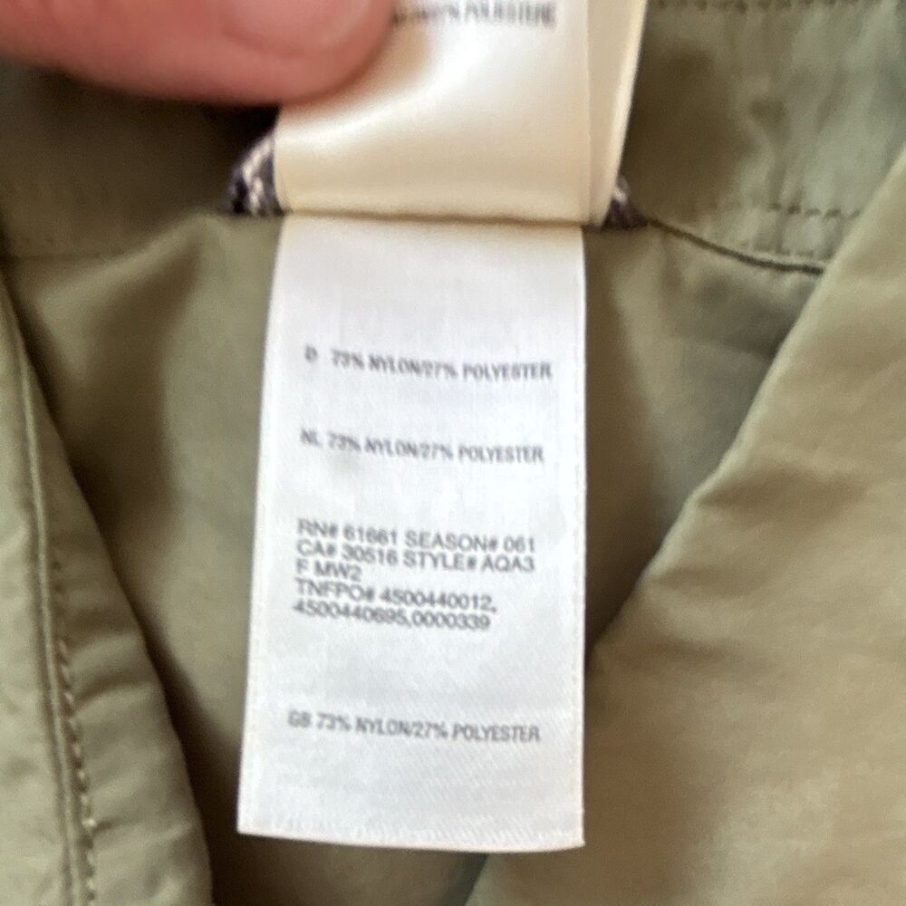 The North Face Women’s Green Breathable Button-Up Shirt Long Sleeve XS/TP - Picture 16 of 16
